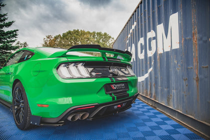 Maxton spoiler cap til Ford Mustang GT Mk6 Facelift – blank sort – billede 2 af 5