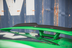 Maxton spoiler cap til Ford Mustang GT Mk6 Facelift – blank sort – billede 3 af 5