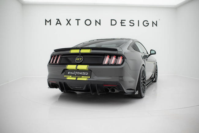 Maxton Spoiler Cap Ford Mustang / Mustang Gt Mk6 - Gloss Black