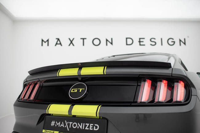 Maxton Spoiler Cap Ford Mustang / Mustang Gt Mk6 - Gloss Black