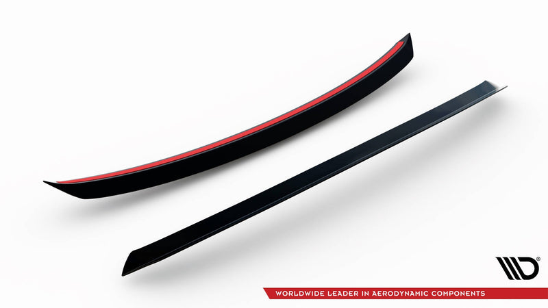Maxton Spoiler Extension Hyundai I30 Mk3 Hatchback - Gloss Black