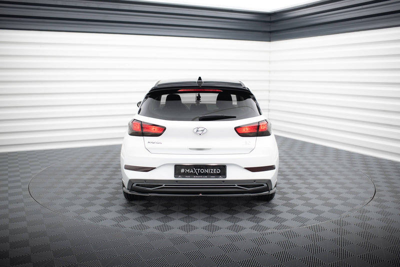 Maxton Spoiler Extension Hyundai I30 Mk3 Hatchback - Gloss Black