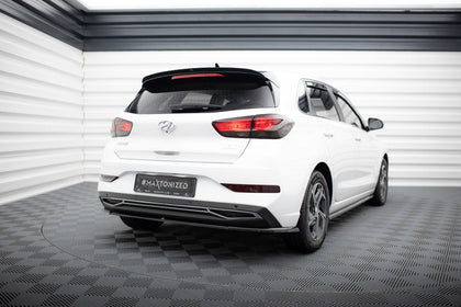 Maxton Spoiler Extension Hyundai I30 Mk3 Hatchback - Gloss Black