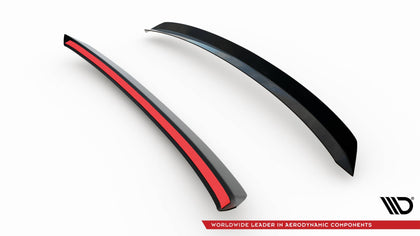Maxton Spoiler Extension Hyundai I30 Mk3 Hatchback - Gloss Black