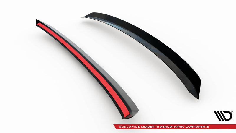 Maxton Spoiler Extension Hyundai I30 Mk3 Hatchback - Gloss Black
