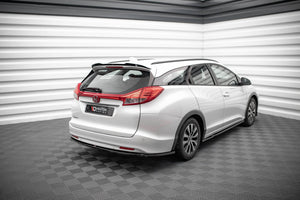 Maxton spoiler cap til Honda Civic Tourer Mk9 – blank sort – billede 1 af 4