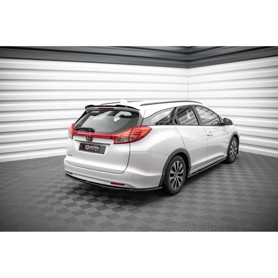 Maxton spoiler cap til Honda Civic Tourer Mk9 – blank sort – billede 1 af 4