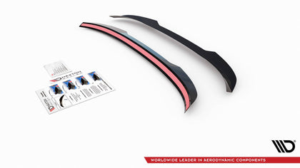 Maxton spoiler cap til Honda Civic Tourer Mk9 – blank sort – billede 4 af 4