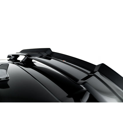Maxton spoiler cap til Hyundai I20 N Mk3 – blank sort – billede 4 af 8
