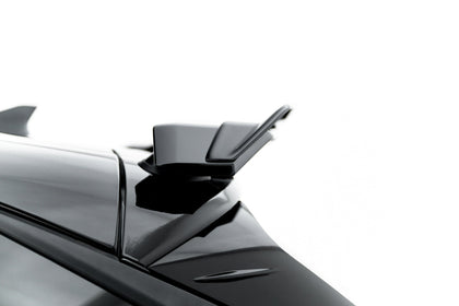 Maxton spoiler cap til Hyundai I20 N Mk3 – blank sort – billede 6 af 8