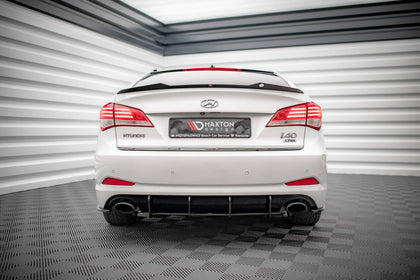 Maxton spoiler cap til Hyundai I40 Mk1 – blank sort – billede 1 af 5