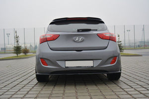 Maxton spoiler cap til Hyundai i30 Mk2 – blank sort – billede 2 af 7