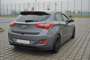 Maxton spoiler cap til Hyundai i30 Mk2 – blank sort – billede 3 af 7