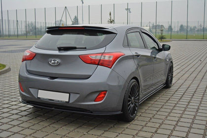 Maxton spoiler cap til Hyundai i30 Mk2 – blank sort – billede 3 af 7