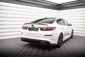 Maxton spoiler cap til Kia Optima Mk4 – blank sort – billede 6 af 8