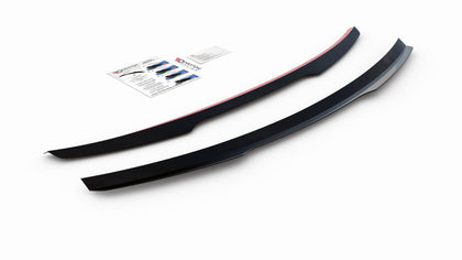 Maxton spoiler cap til Kia Optima Mk4 – blank sort – billede 8 af 8