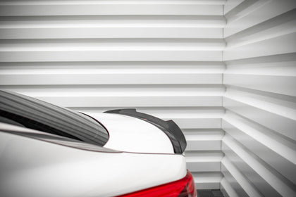 Maxton spoiler cap til Kia Optima Mk4 – blank sort – billede 2 af 8