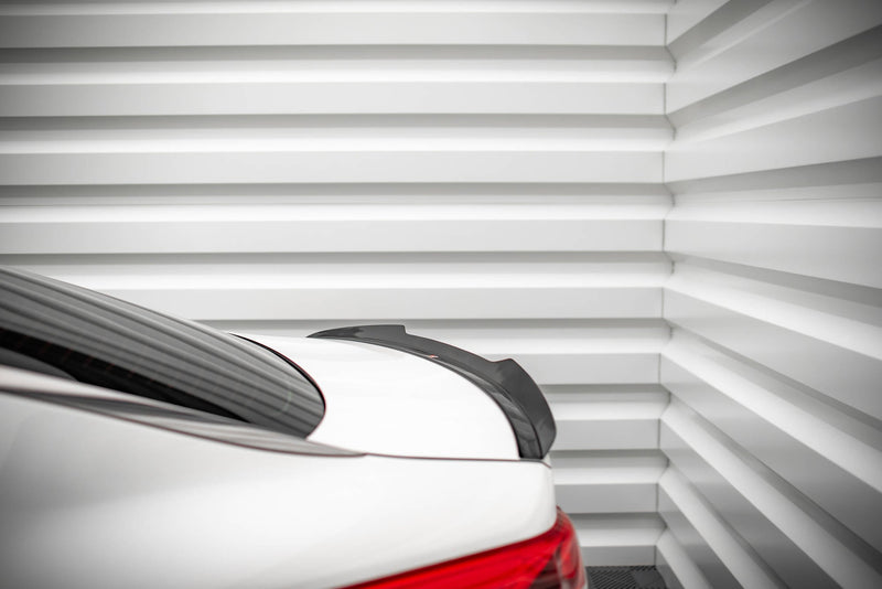 Maxton spoiler cap til Kia Optima Mk4 – blank sort – billede 2 af 8