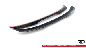 Maxton spoiler cap til Lexus GS F Mk4 Facelift – blank sort – billede 4 af 5