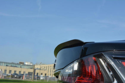 Maxton spoiler cap til Lexus GS Mk4 Facelift T – blank sort – billede 2 af 5