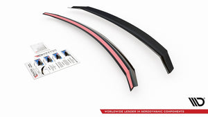 Maxton Spoiler Cap Lexus Ls Mk4 Facelift - Gloss Black