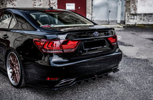Maxton Spoiler Cap Lexus Ls Mk4 Facelift - Gloss Black