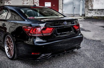 Maxton Spoiler Cap Lexus Ls Mk4 Facelift - Gloss Black