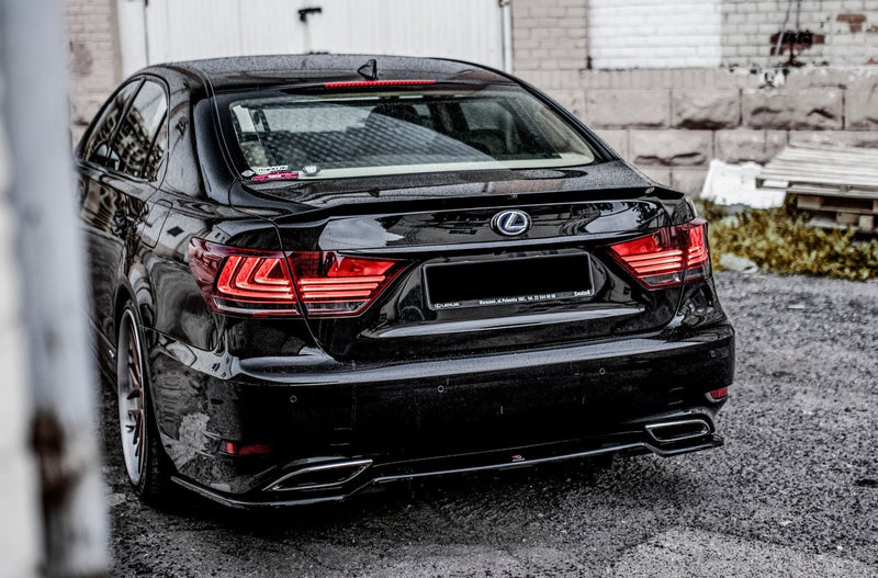 Maxton Spoiler Cap Lexus Ls Mk4 Facelift - Gloss Black