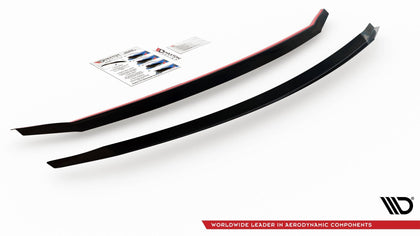 Maxton Spoiler Cap Lexus Ls Mk4 Facelift - Gloss Black
