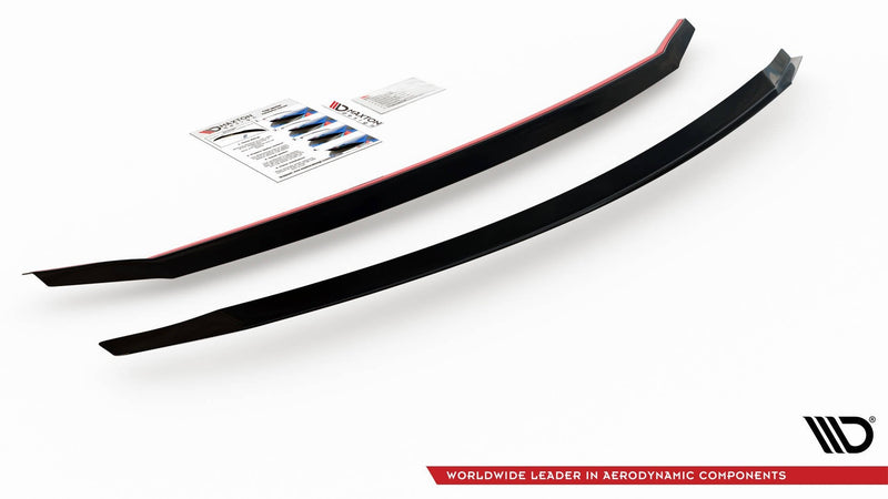 Maxton Spoiler Cap Lexus Ls Mk4 Facelift - Gloss Black