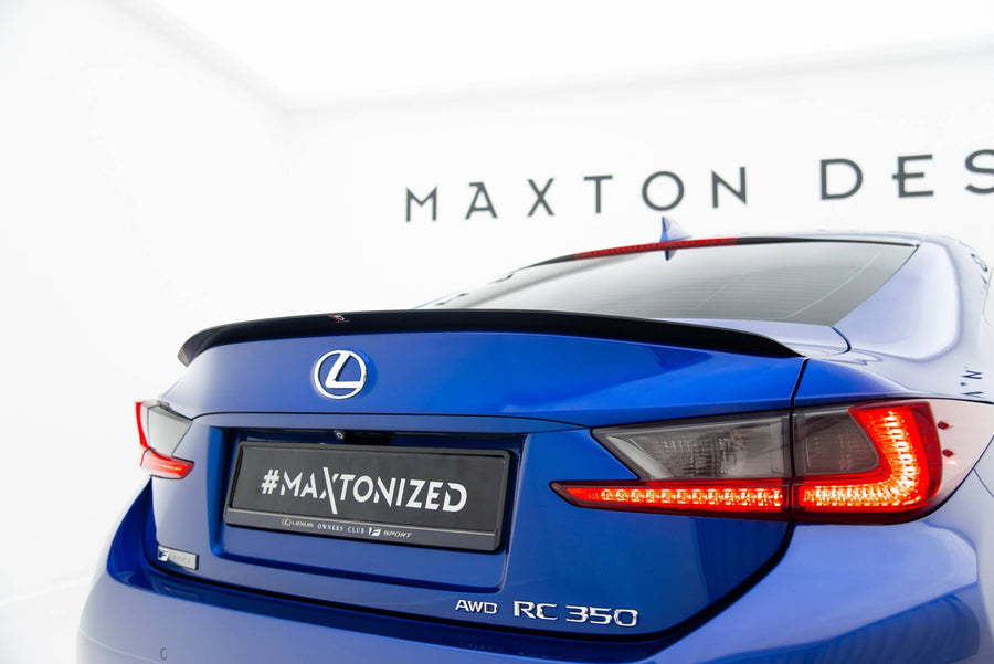 Maxton Spoiler Cap Lexus Rc - Gloss Black