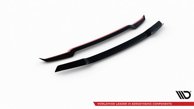 Maxton spoiler cap til Lexus UX F-Sport Mk1 – blank sort – billede 7 af 8