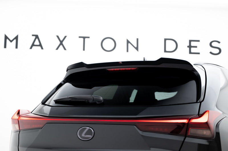 Maxton spoiler cap til Lexus UX F-Sport Mk1 – blank sort – billede 1 af 8
