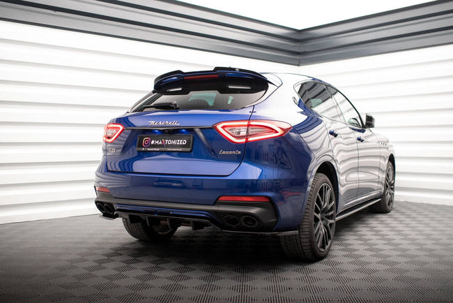Maxton Spoiler Cap Maserati Levante Mk1 - Gloss Black