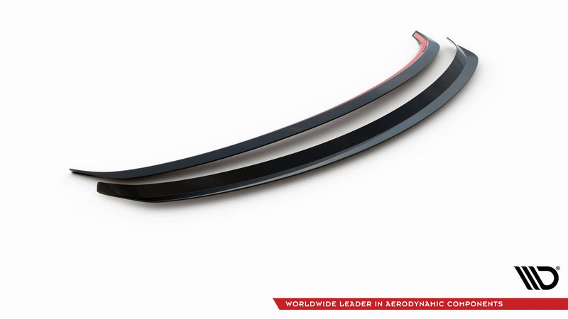 Maxton spoiler cap til Mazda 3 BN (Mk3) – blank sort – billede 4 af 5