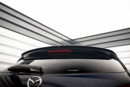 Maxton spoiler cap til Mazda 3 BN (Mk3) – blank sort – billede 1 af 5