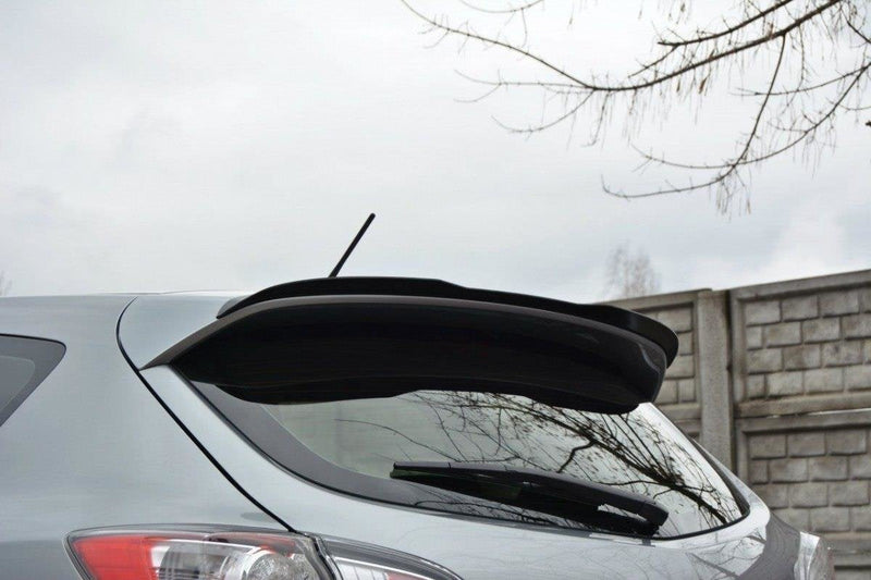 Maxton Spoiler Cap Mazda 3 Mk2 Sport (Preface) - Gloss Black