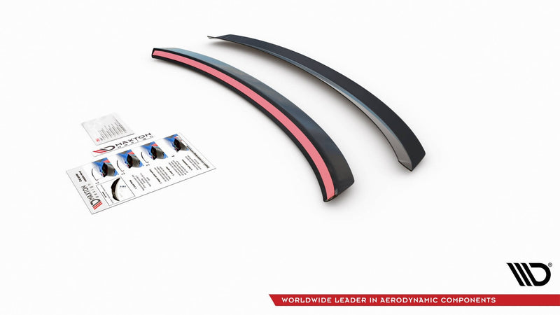 Maxton spoiler cap til Mazda CX-3 – blank sort – billede 4 af 4