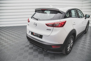 Maxton spoiler cap til Mazda CX-3 – blank sort – billede 2 af 4