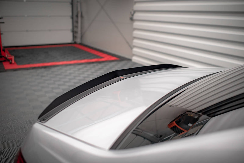 Maxton Spoiler Cap Mercedes-Benz E63 Amg Sedan W212 Facelift - Gloss Black