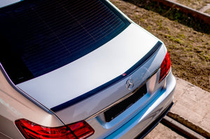 Maxton Spoiler Cap Mercedes-Benz E63 Amg Sedan W212 Facelift - Gloss Black
