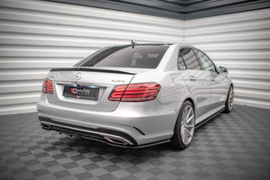Maxton Spoiler Cap Mercedes-Benz E63 Amg Sedan W212 Facelift - Gloss Black