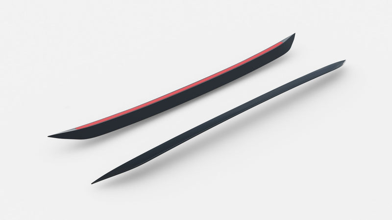 Maxton spoiler cap til Mercedes-Benz V-Class W447 / W447 Facelift – blank sort – billede 4 af 4