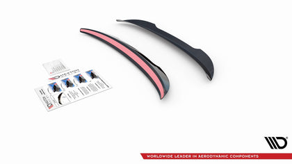 Maxton spoiler cap til Mini Cooper / One R50 – blank sort – billede 5 af 5