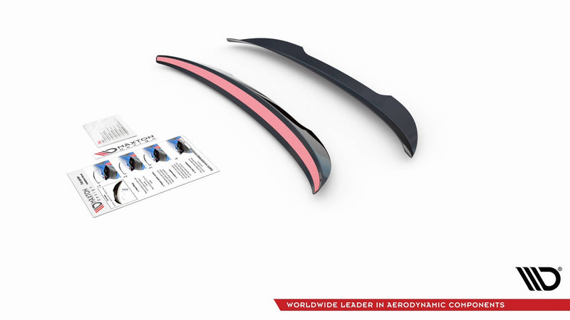 Maxton spoiler cap til Mini Cooper / One R50 – blank sort – billede 5 af 5
