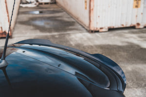 Maxton spoiler cap til Mini Countryman Mk1 JCW – blank sort – billede 1 af 6