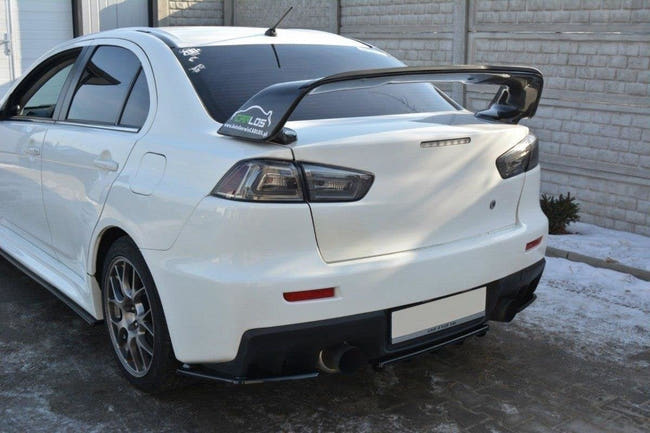 Maxton Spoiler Cap Mitsubishi Lancer Evo X - Gloss Black