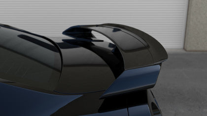 Maxton spoiler til Nissan GT-R Coupe (R35-SERIES) – blank sort – billede 2 af 6