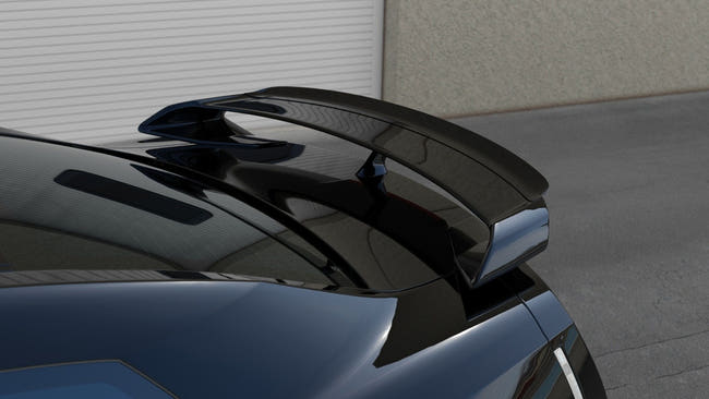 Maxton spoiler til Nissan GT-R Coupe (R35-SERIES) – blank sort – billede 1 af 6