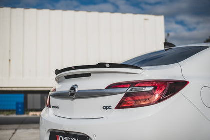 Maxton spoiler cap til Opel Insignia Mk. 1 OPC Facelift – blank sort – billede 2 af 7